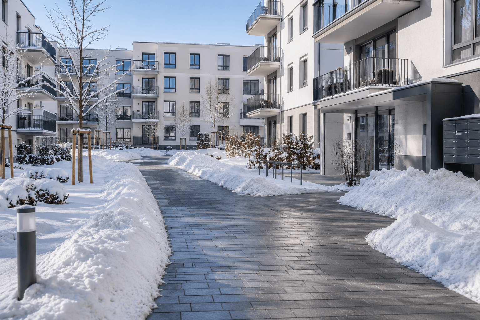 Winterdienst für Verwaltungen und WEGs